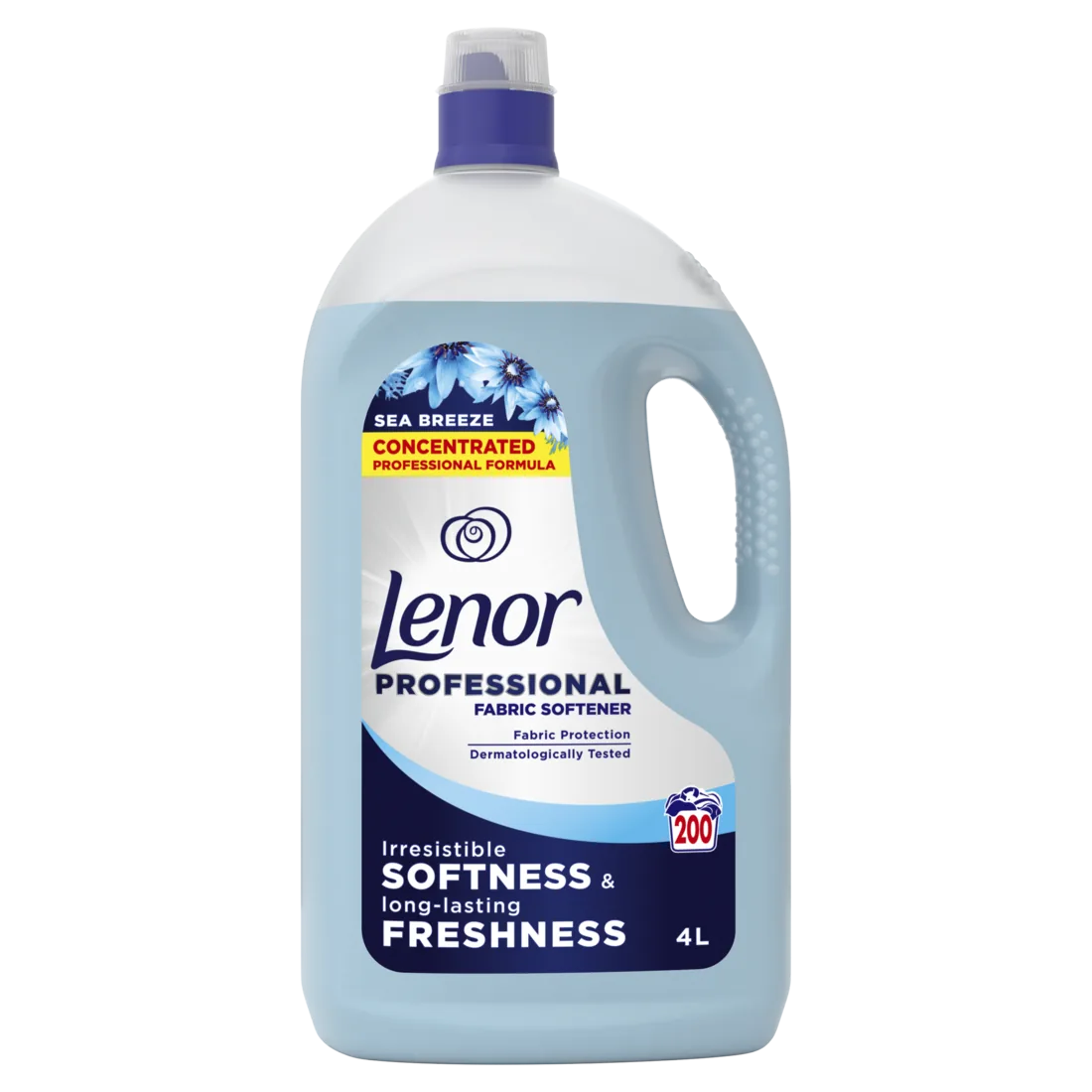VEĻAS MĪKSTINĀTĀJS LENOR PROFESSIONAL, SEA BREEZE, 200 MAZG. REIZĒM, 4L