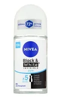 NIVEA BLACK&WHITE PURE RULLĪŠA ANTIPERSPIRANTS, 50ML