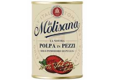 KONSERVĒTI SMALCINĀTI TOMĀTI LA MOLISANA AR BAZILIKU 400G