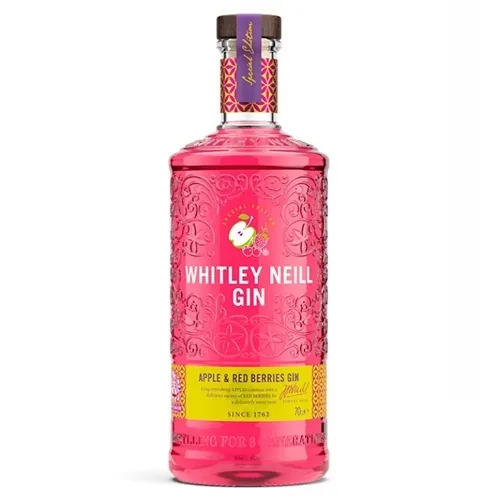 Джин Whitley Neill Apple & Red Berries, 41,3%, 0,7 л
