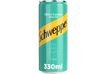 GĀZĒTS DZĒRIENS-TONIKS SCHWEPPES BITTER LEMON 0,33L D