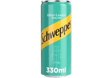 GĀZĒTS DZĒRIENS-TONIKS SCHWEPPES BITTER LEMON 0,33L D