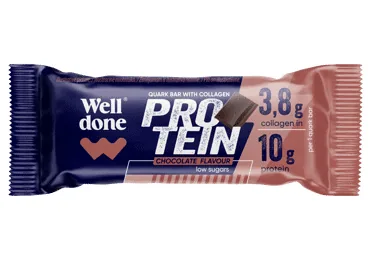 BIEZPIENA SIERIŅŠ WELL DONE ŠOKOLĀDES KOLAGĒNA GLAZŪRĀ 40G