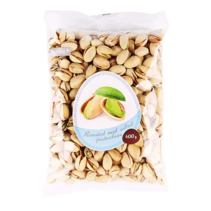PISTĀCIJAS RIMI GRAUZDĒTAS UN SĀLĪTAS 400G