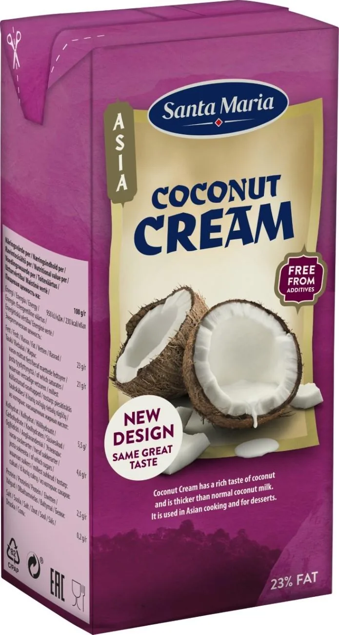 KOKOSRIEKSTU KRĒMS 1 L , SANTA MARIA
