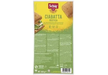 BEZGLUTĒNA MAIZE CIABATTA RUSTIC SCHAR 200G