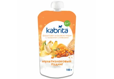 PUDIŅŠ KABRITA AUGĻU-GRAUDAUGU 6+ 100G