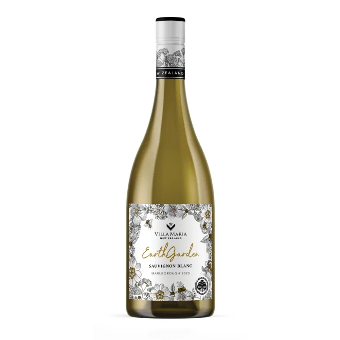 Baltvīns Villa Maria Earth Garden Sauvignon blanc, organic 14% 0,75 l