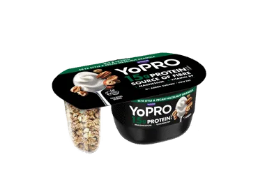 JOGURTS YOPRO MIX&CRUNCH AR RIEKSTIEM 132G