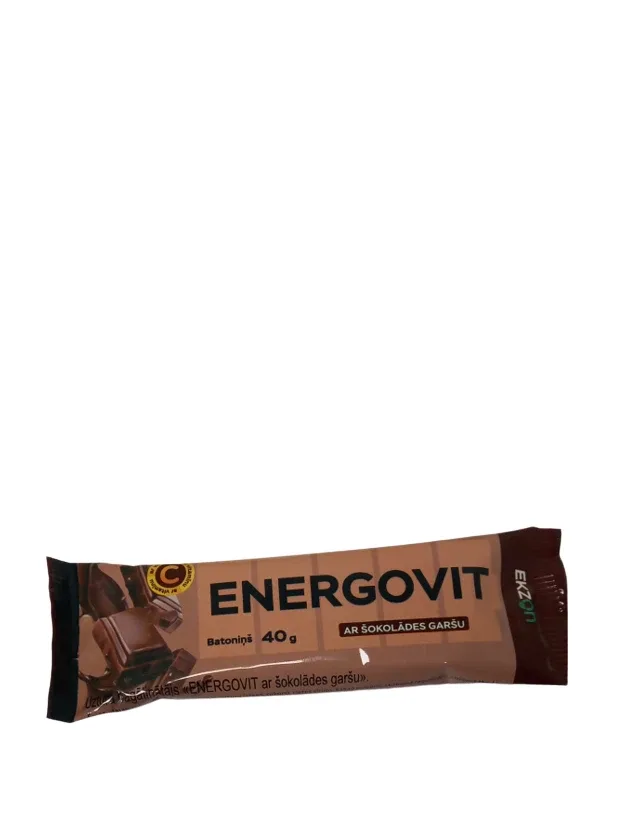 Energovit batoniņš ar šokolādes garšu, 40 g