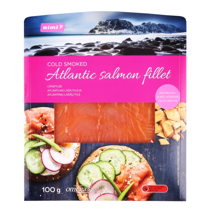 ATLANTIJAS LAŠA FILEJA RIMI AUKSTI KŪPINĀTA 100G
