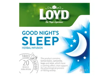 TĒJA LOYD MIERAM UN LABAM MIEGAM 20X1,2G