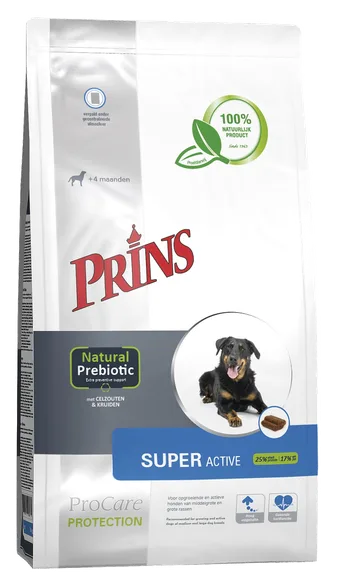 Prins Procare Protection Super active sausā barība, 3 kg