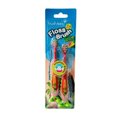 Brush-Baby Flossbrush Dinosaur zobu birste 3-6 g. N2