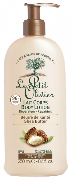 Le Petit Olivier Shea Butter ķermeņa losjons, 250 ml