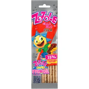 KONFEKTES ŽELEJAS ZOZOLE COLA STRIP 75G