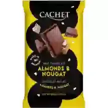 PIENA ŠOKOLĀDE CACHET AR MANDELĒM UN NUGU 300G