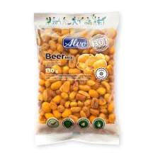 RIEKSTU MAISĪJUMS ALVO BEER MIX AR KUKURŪZAS UN SIERA GARŠU 130G