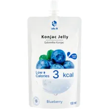 ŽELEJA JELLY.B AR MELLEŅU GARŠU AR SALDINĀTĀJIEM 150ML
