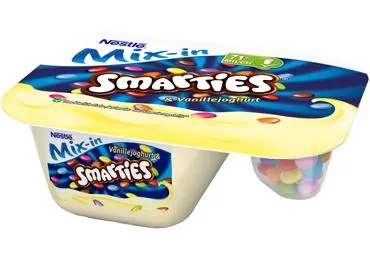 JOGURTS SMARTIES AR ŠOKOL. DRAŽEJĀM 120G