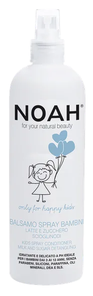 Noah Kids Conditioner Milk & sugar matu kondicionieris, 250 ml