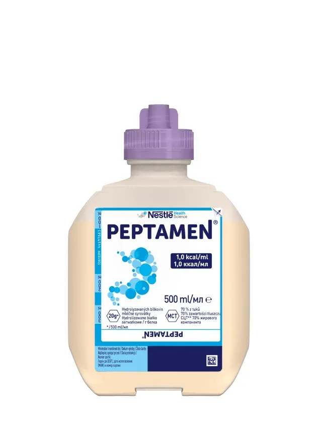 Nestle Peptamen Neutral pārtika medicīniskiem nolūkiem, 500 ml