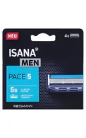 ISANA MEN PACE 5 MAINĀMIE ASMEŅI, 4GAB.