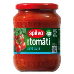 ĶIRŠU TOMĀTI SPILVA SAVĀ SULĀ 720ML
