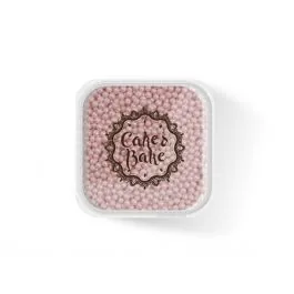 Dekori cukura pērlītes rozā 400 g Cake&Bake