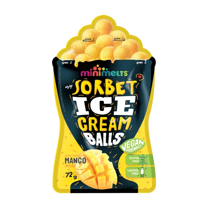 SORBETA BUMBAS MINI MELTS BIG MANGO 72G