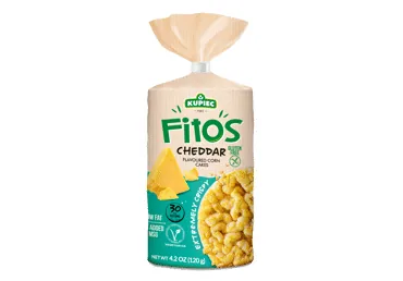 KUKURŪZAS GALETES FITOS KUPIEC CHEDDAR BEZ GLUTĒNA 120G