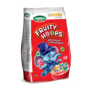 SAUSĀS BROKASTIS FRUITY HOOPS 225G