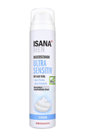 ISANA MEN ULTRA SENSITIV SKŪŠANĀS PUTAS, 300ML