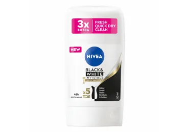 DEZODORANTS NIVEA BLACK&WHITE SILKY SMOOTH ZĪMUĻVEIDA SIEVIETĒM 50ML