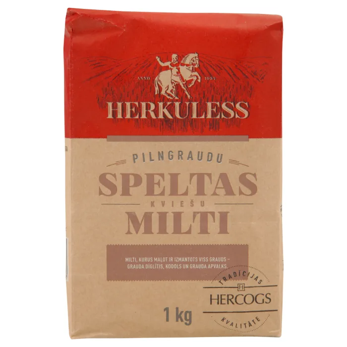 KVIEŠU MILTI HERKULESS SPELTAS PILNGRAUDU 1KG