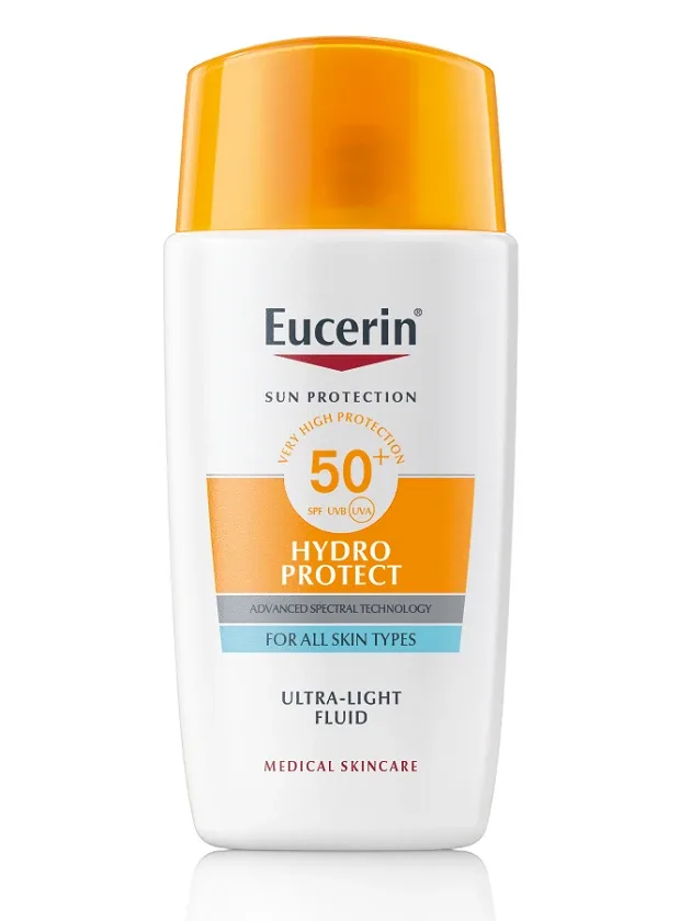 Eucerin Sun Hydro Protect īpaši viegls sejas fluīds SPF50, 50 ml