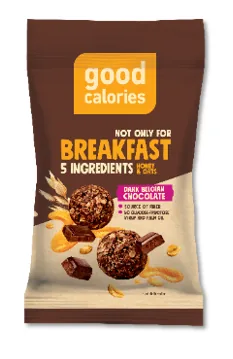 GRAUZDĒTA AUZU UZKODA AR BEĻĢU ŠOKOLĀDI GOOD CALORIES, 40G
