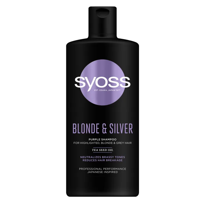 ŠAMPŪNS SYOSS BLONDE & SILVER 440ML