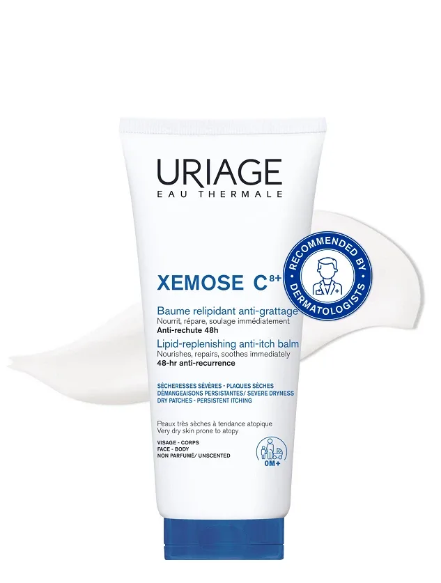 Uriage Xemose C8+ nomierinošs balzams pret niezi, 200 ml