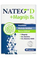 NATEO D3 4000 SV + MAGNIJS B6 KAPSULAS N40, 40 KAPSULAS