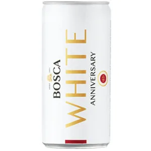 DZ. VĪNS BOSCA ANNIVERSARY WHITE SEMI-SWEET 8.5% 0.2L