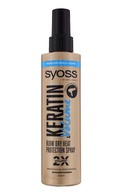 SYOSS KERATIN&VOLUME BLOW-DRY LĪDZEKLIS AIZSARDZĪBAI PRET KARSTUMU, 200ML
