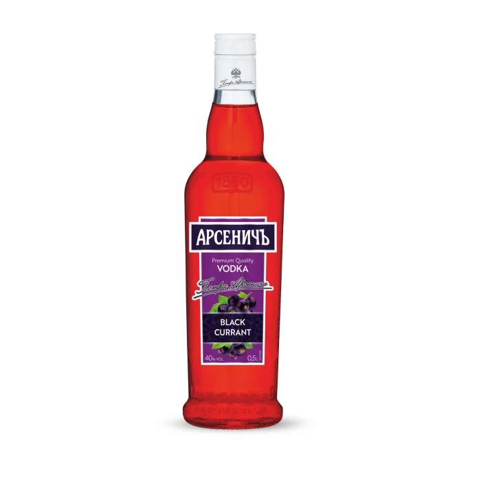 Ароматизированный спирт Arsenitch чёрная смородина, 40%, 0,5 л