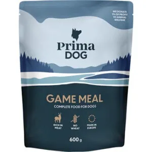 BARĪBA SUŅIEM PRIMA DOG AR MEŽA DZĪVN. GAĻU 600G