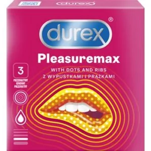 PREZERVATĪVI DUREX PLEASUREMAX N3