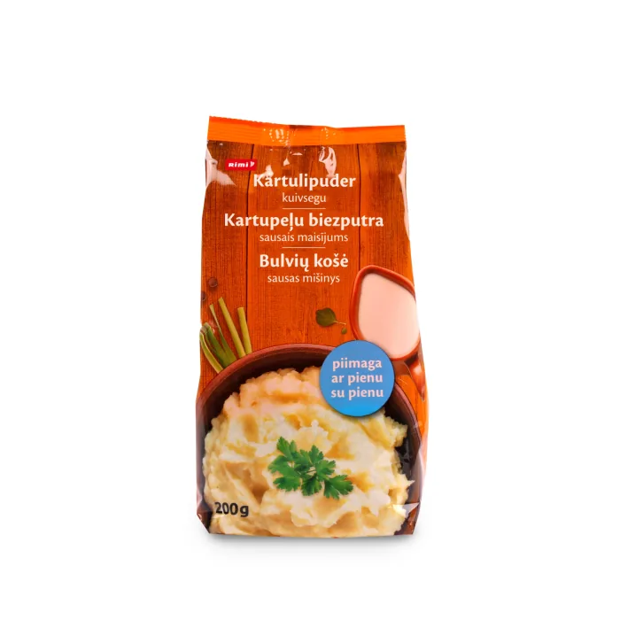 KARTUPEĻU BIEZPUTRA RIMI AR PIENU 200G