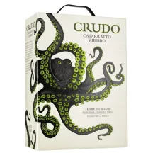 Белое вино Crudo Catarratto Zibibbo 12,5%, 3 л