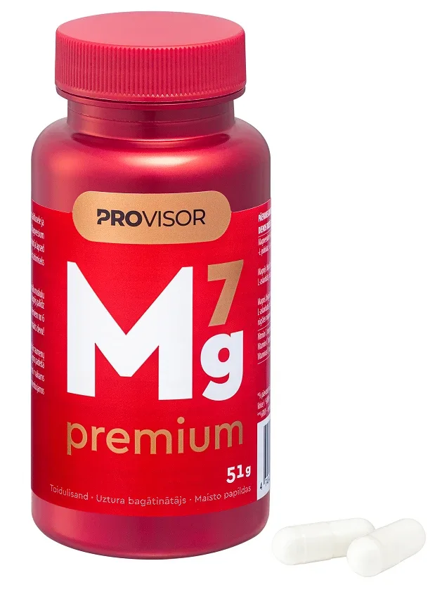 Provisor mg 7 premium nervu sistēmai, 60 kapsulas