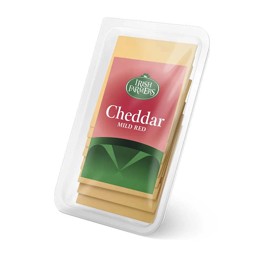 SIERS ČEDARAS IRISH FARMERS, SARKANAIS, ŠĶĒLĒS, 100G