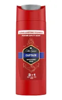 OLD SPICE CAPTAIN 3IN1 DUŠAS ŽELEJA VĪRIEŠIEM, 90ML